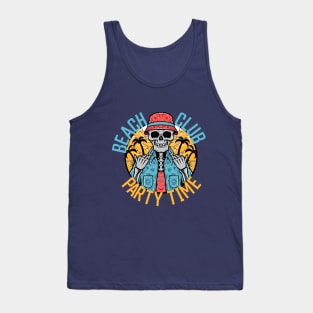 Beach Club Party Time Tank Top